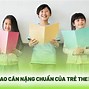 Bảng Chiều Cao Cân Nặng Chuẩn Của Nam Giới Theo Độ Tuổi